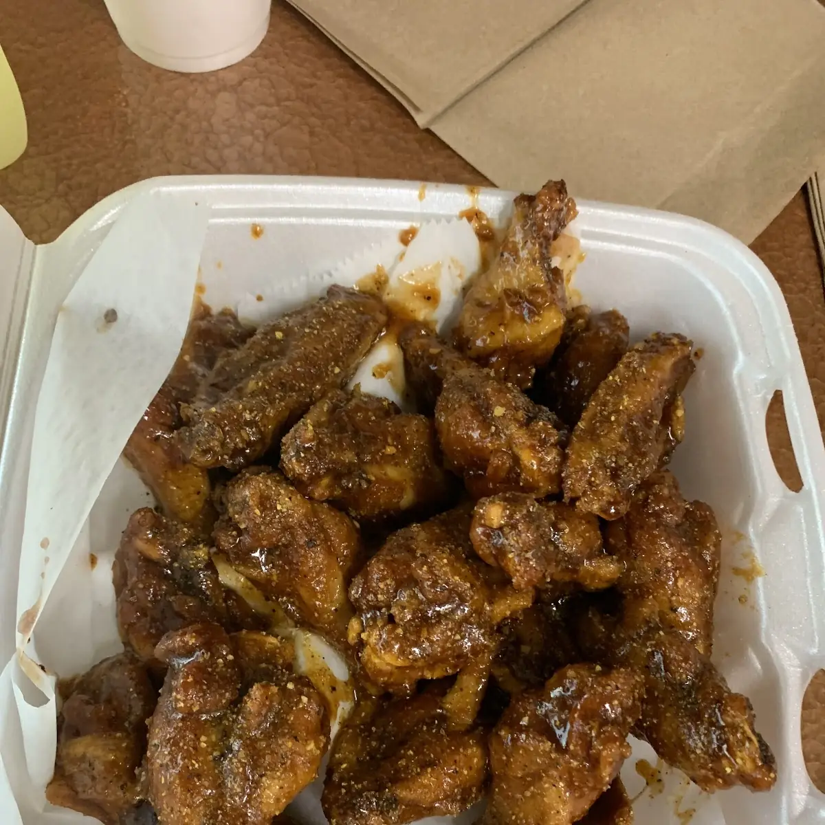 Honey BBQ Wings Combo