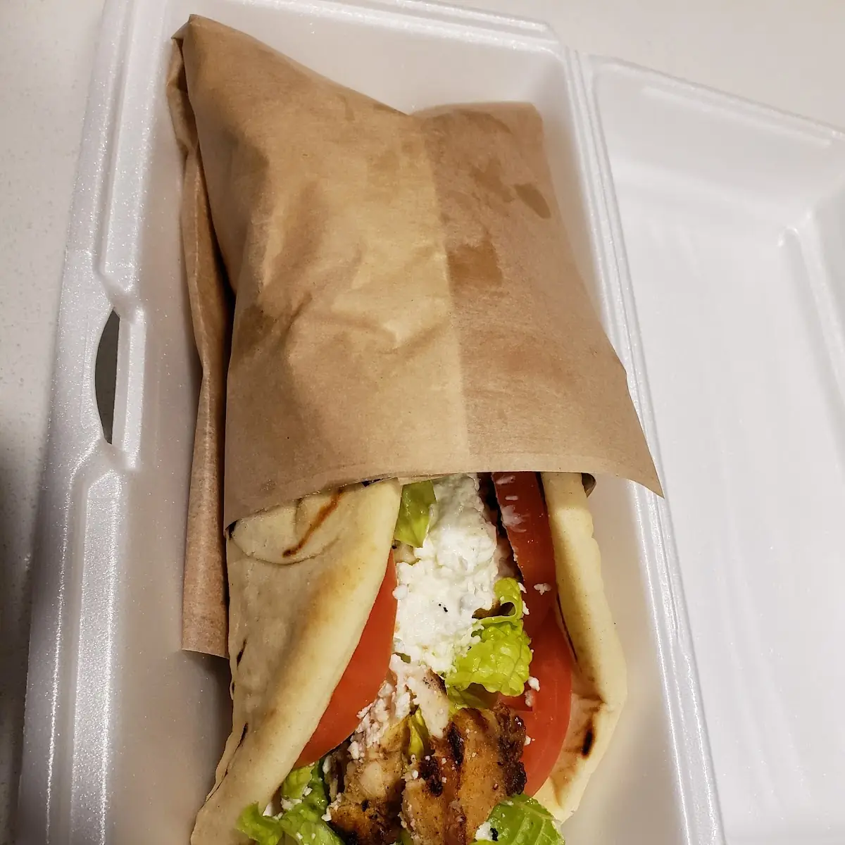 Greek Chicken Gyro