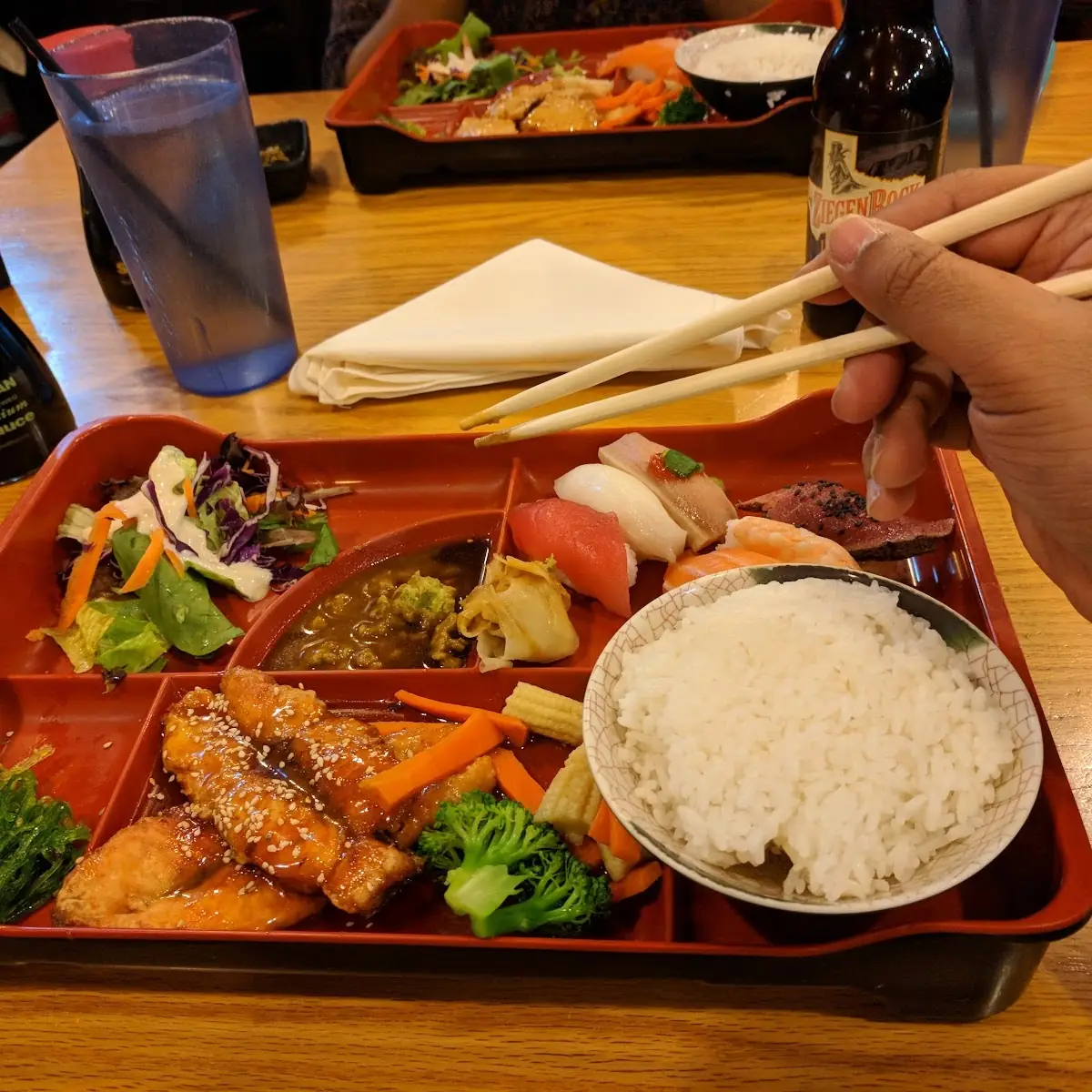 Salmon Bento Box