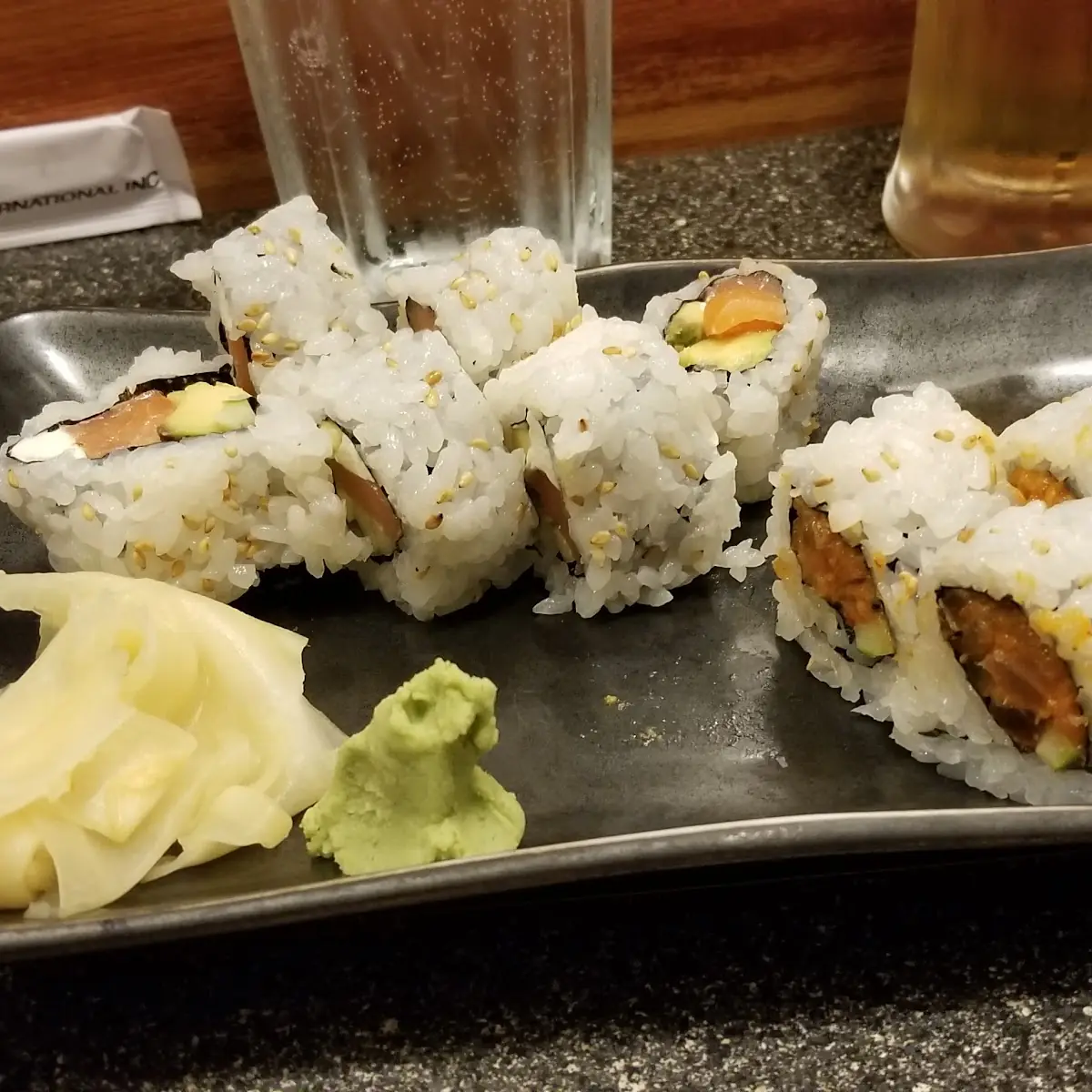 Scallop and Salmon Maki