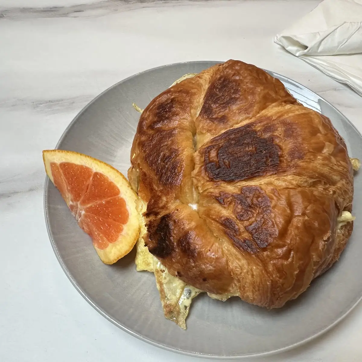 Egg and Cheese Croissant