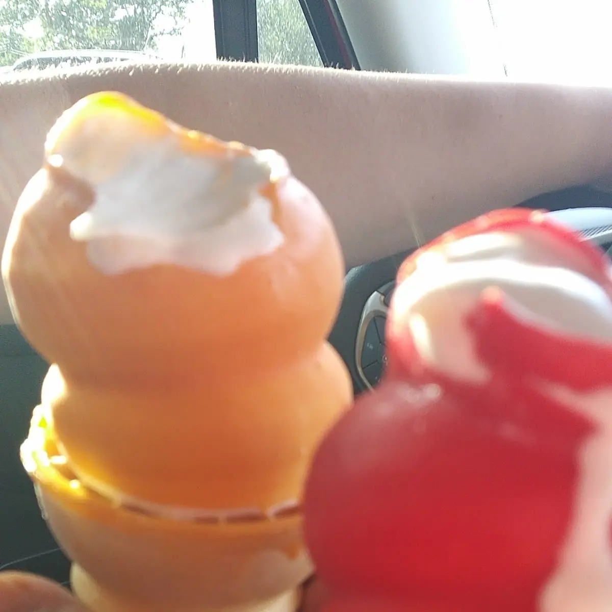 Butterscotch Dipped Cone