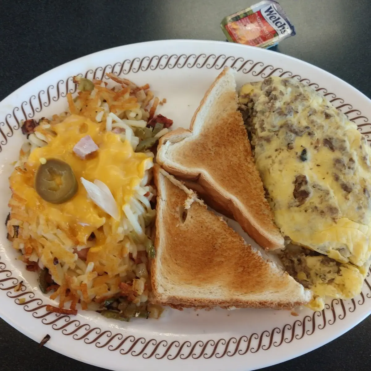 Cheese Steak Omelette