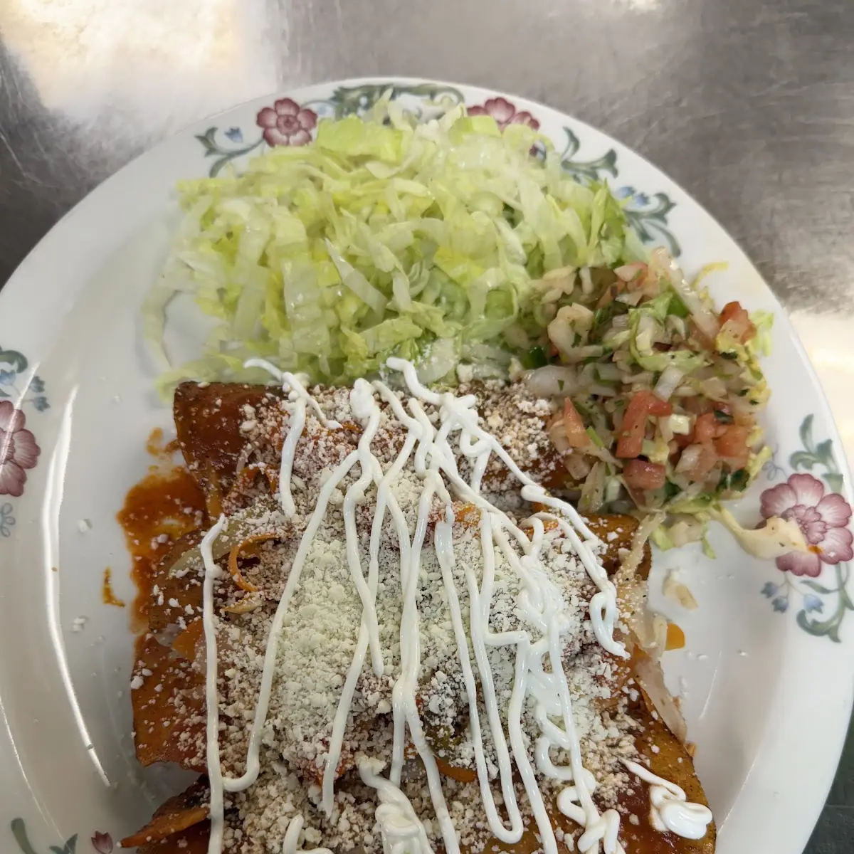 Enchilada Plate