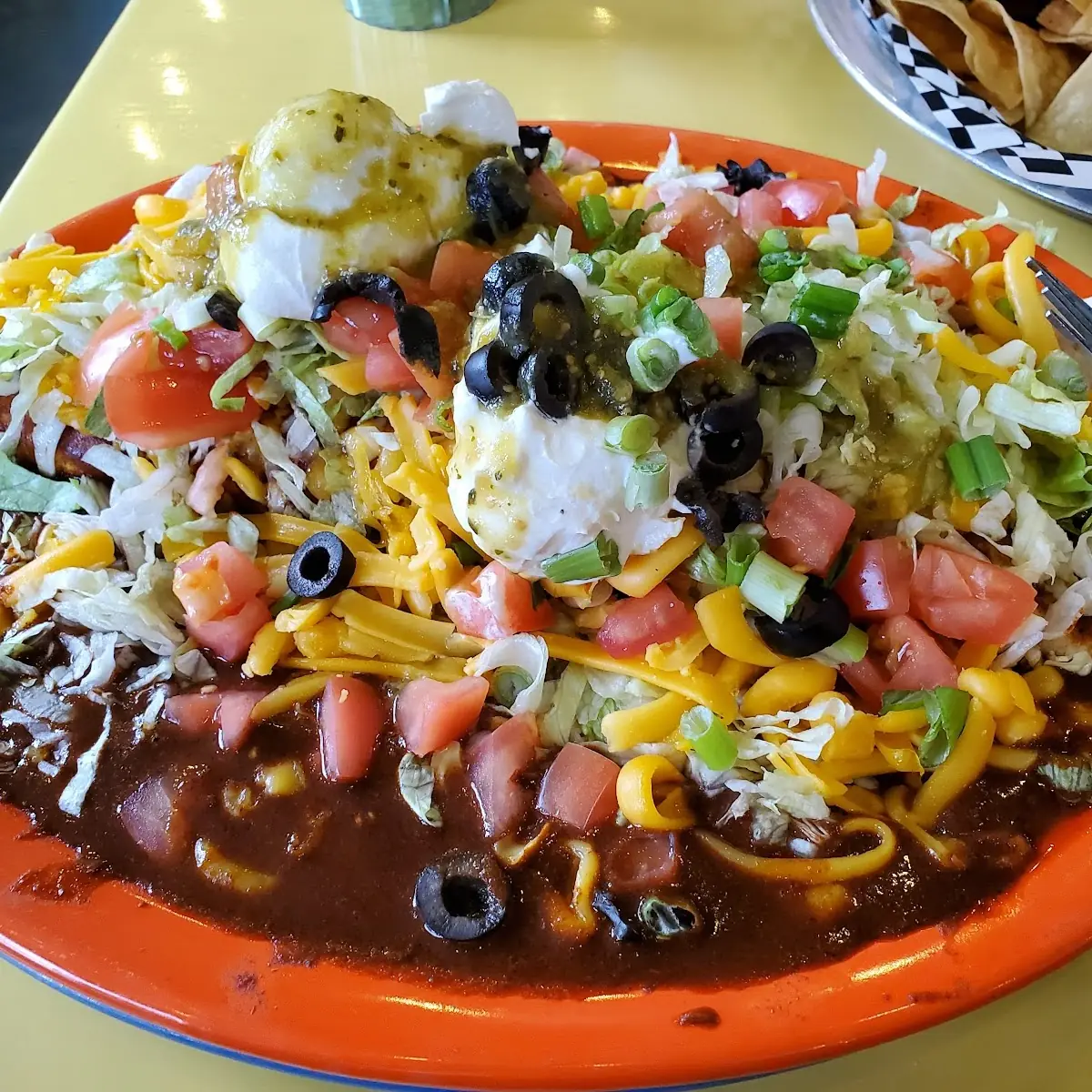 Nachos w BBQ Pork
