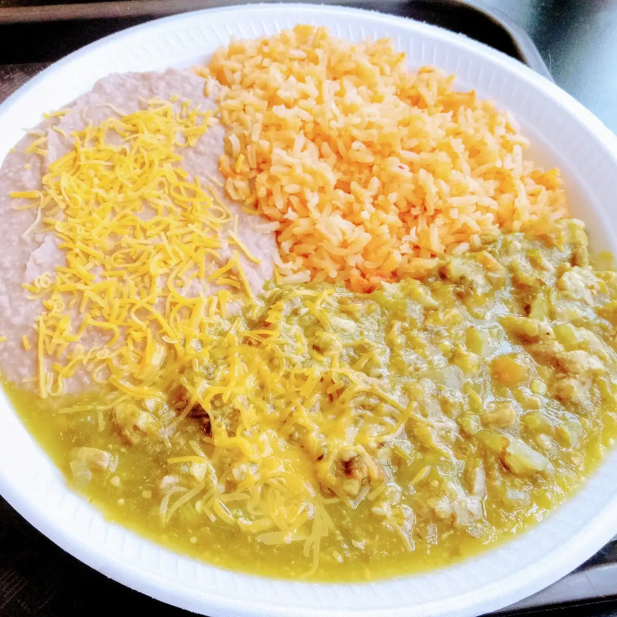 Chile Verde Plate