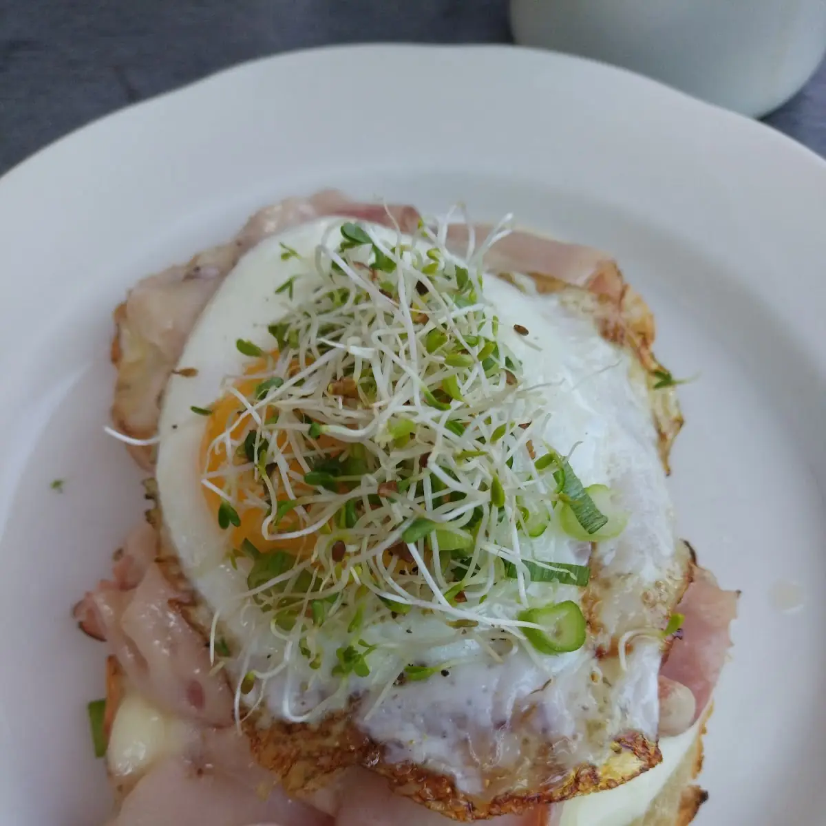 Croque Madame Toast