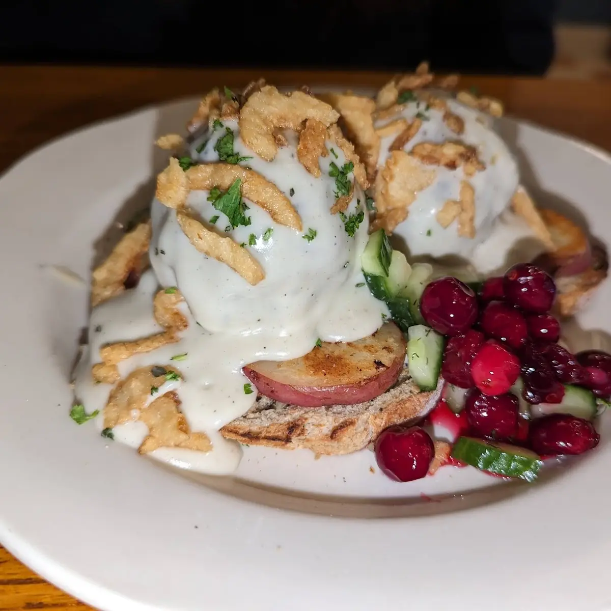 Swedish Meatball Toast