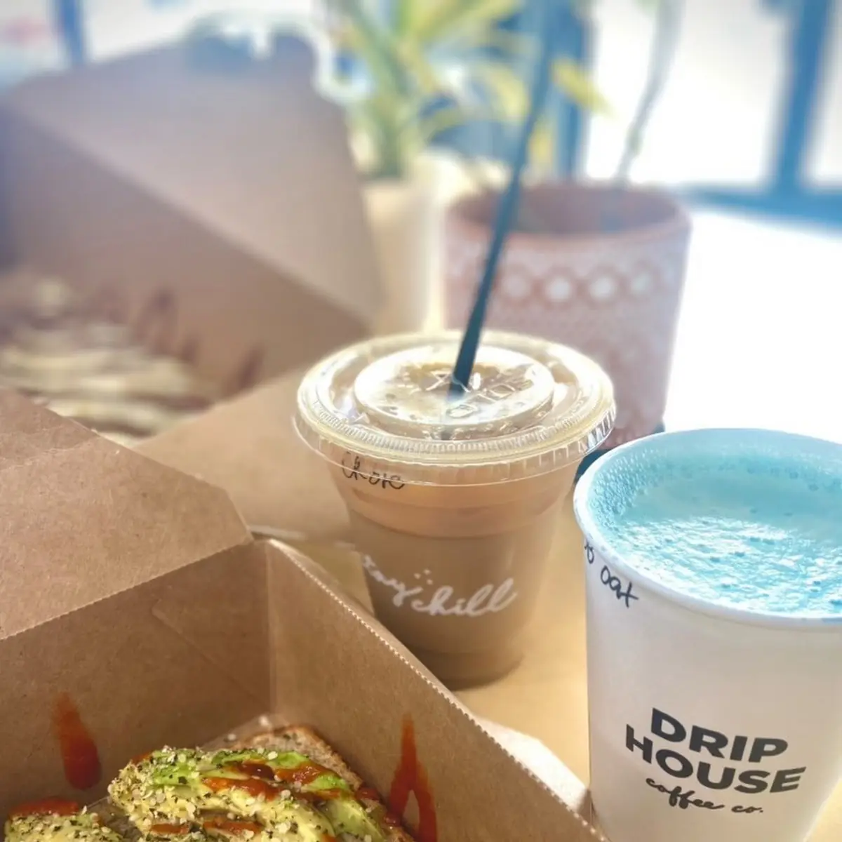 Butterfly Pea Flower Latte
