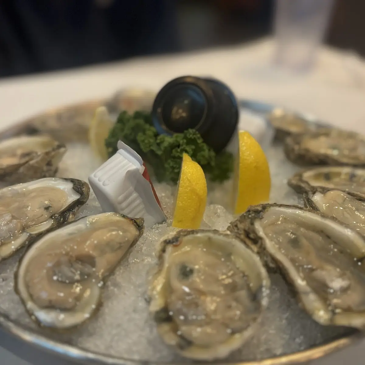 Raw Oysters on the Half Shell