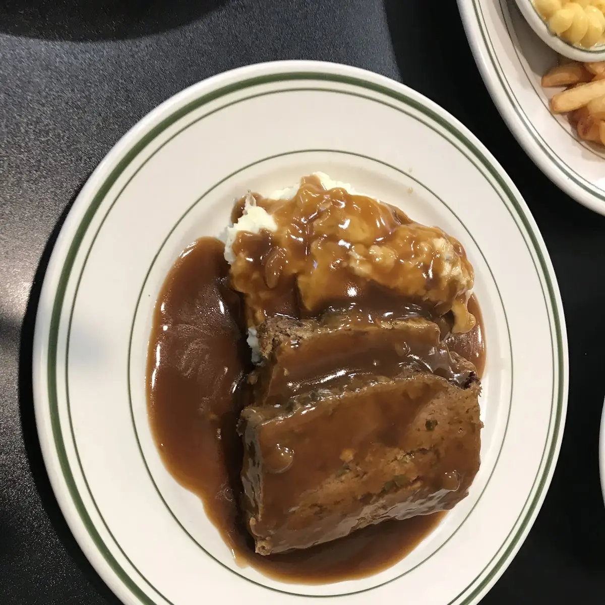 Meatloaf and Mashed Potatoes
