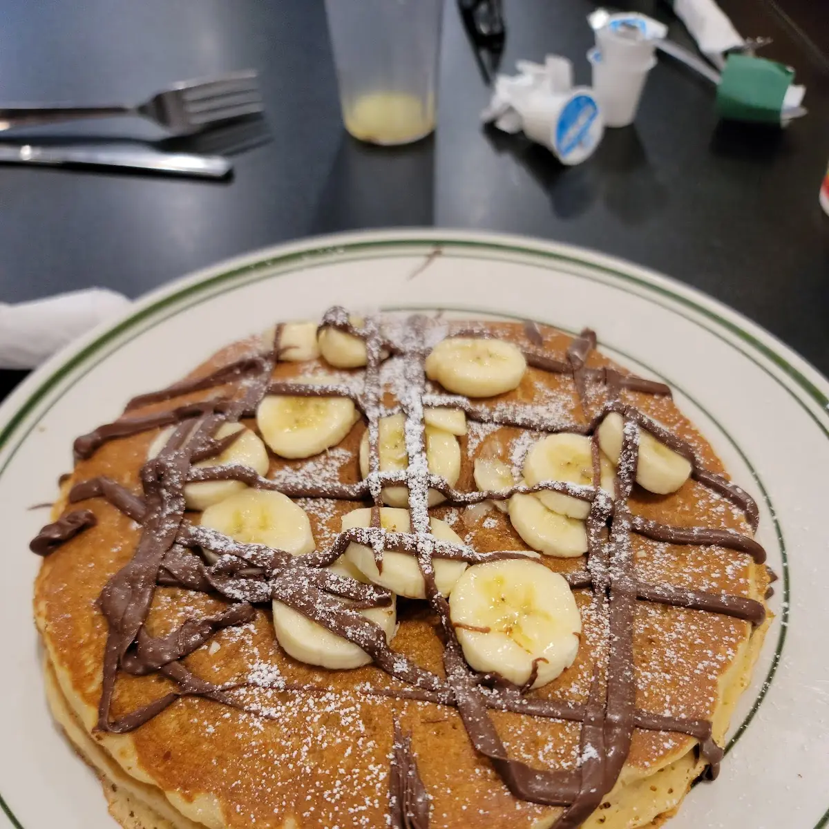 Steak Omelettes Banana Nutella