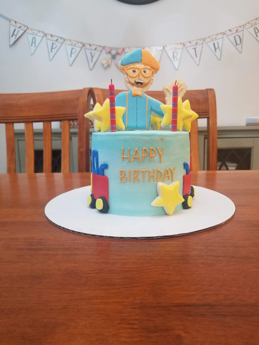 Blippi Birthday Cake