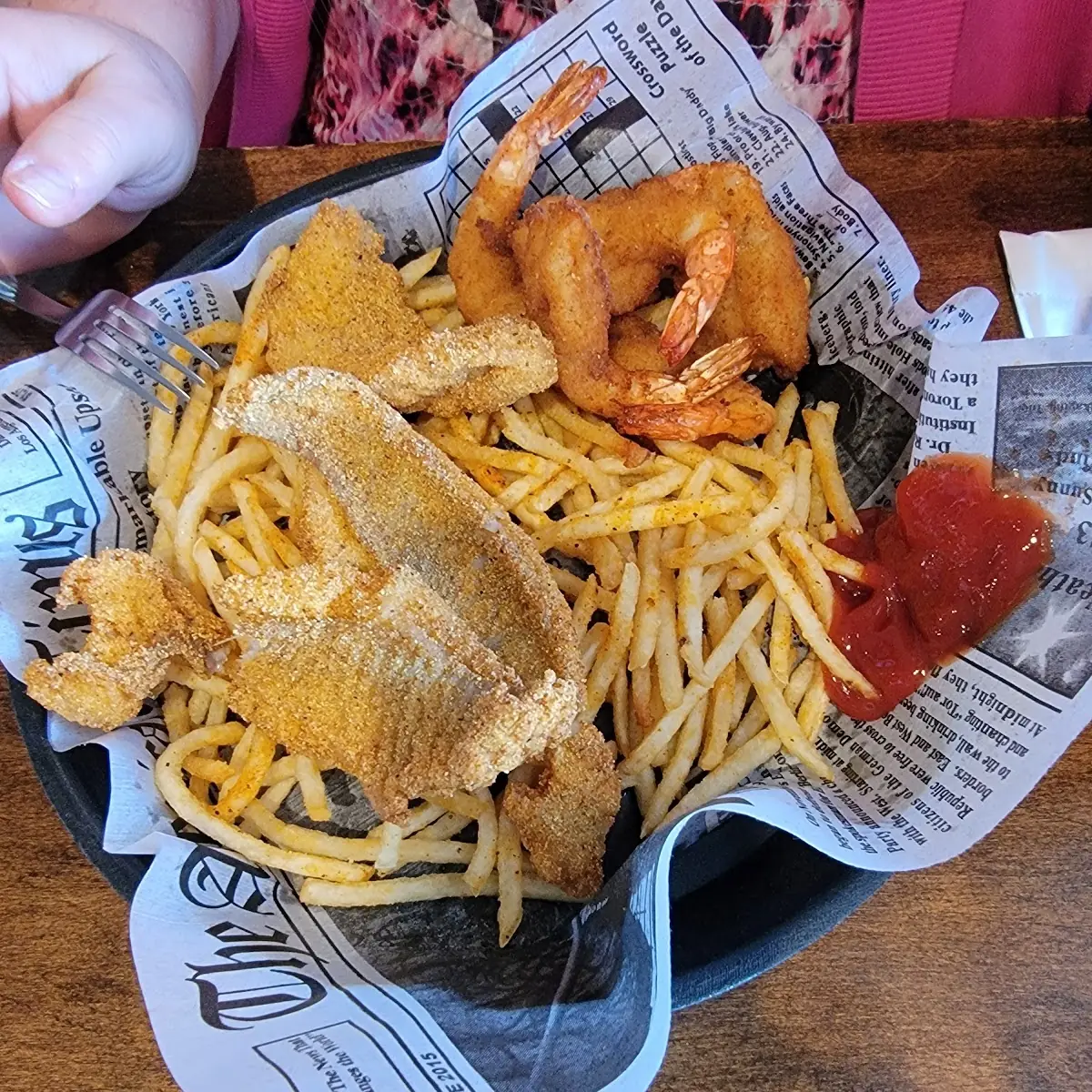 Fried Catfish and Fries