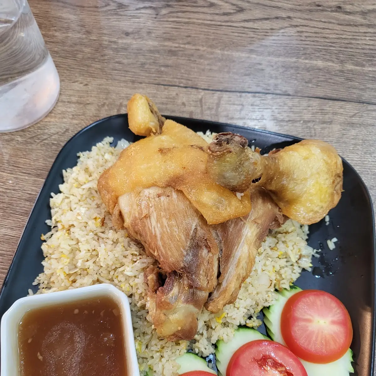Crispy Chicken Fried Rice
