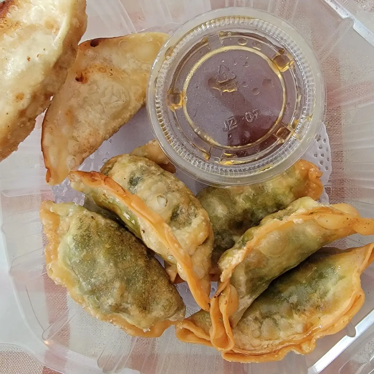 Fried Chicken Dumplings