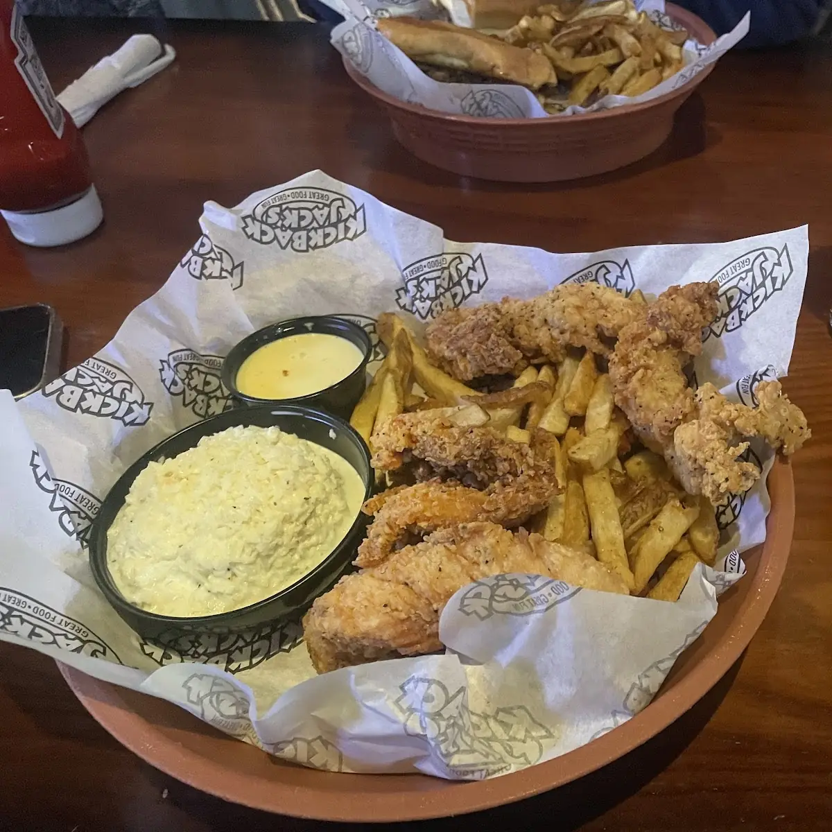 Chicken Tenders and Mashed Potatoes