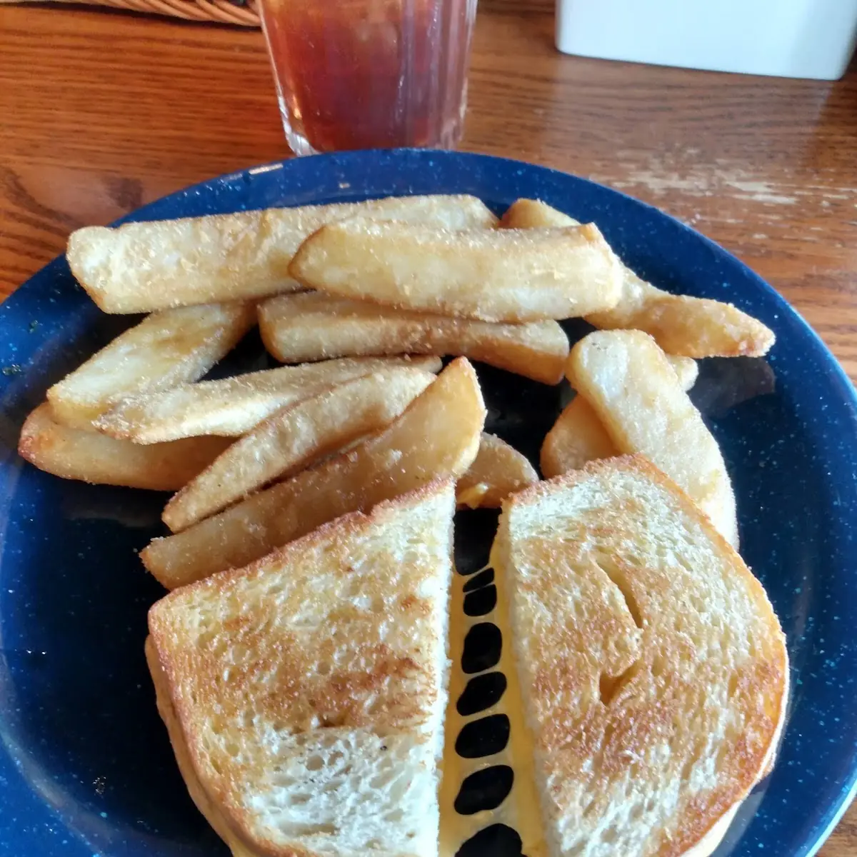 Grilled Cheese and French Fries