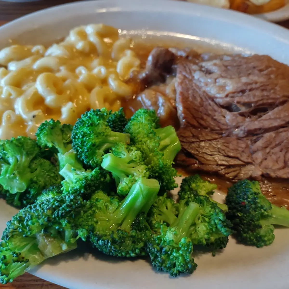 Meatloaf and Mac & Cheese