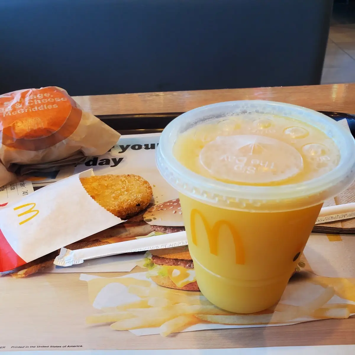Sausage & Egg Mcgriddle Meal