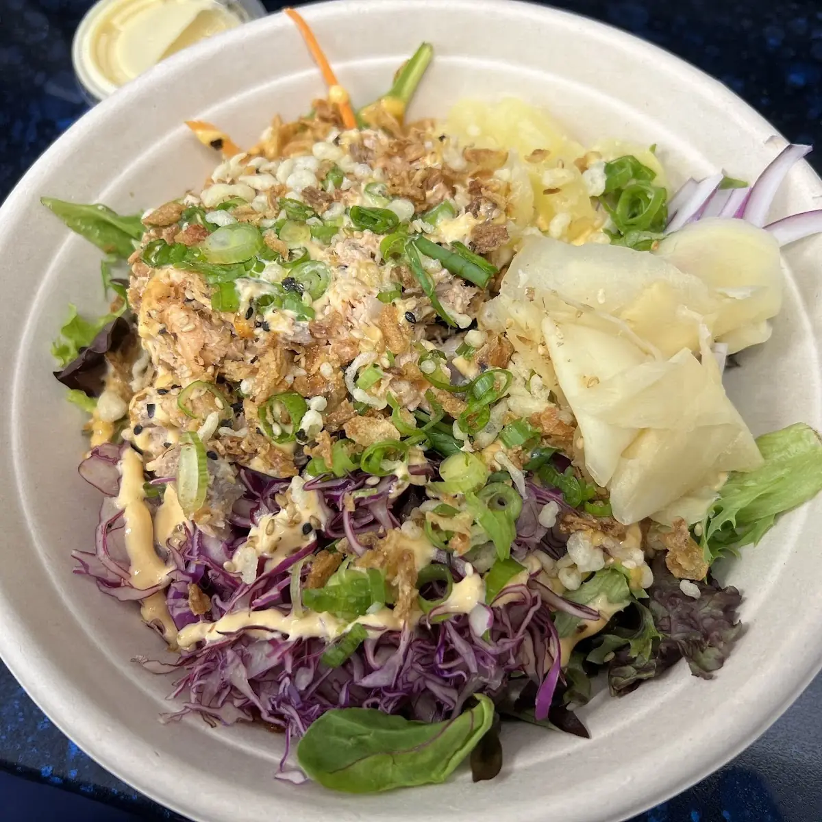 Baked Salmon Poké Bowl