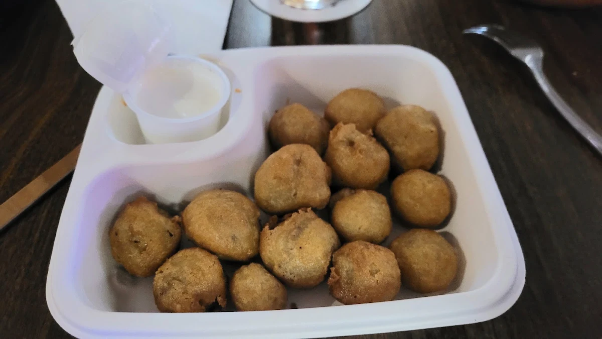 Deep Fried Mushroom Caps