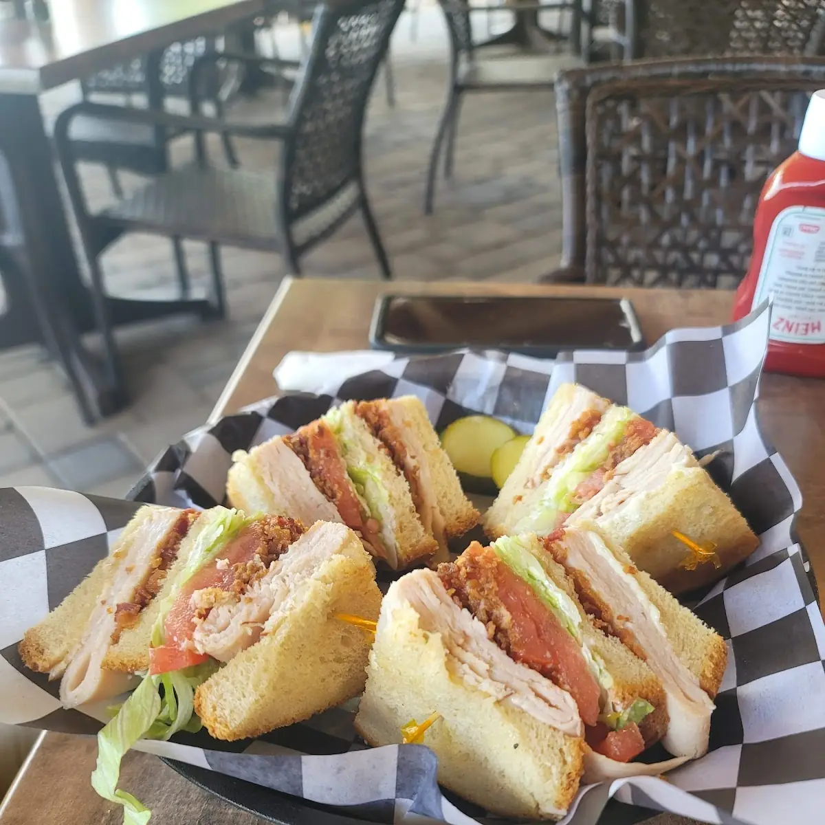 Turkey Club Sandwich