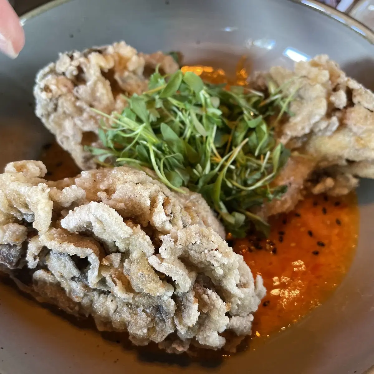 Korean Fried Mushrooms