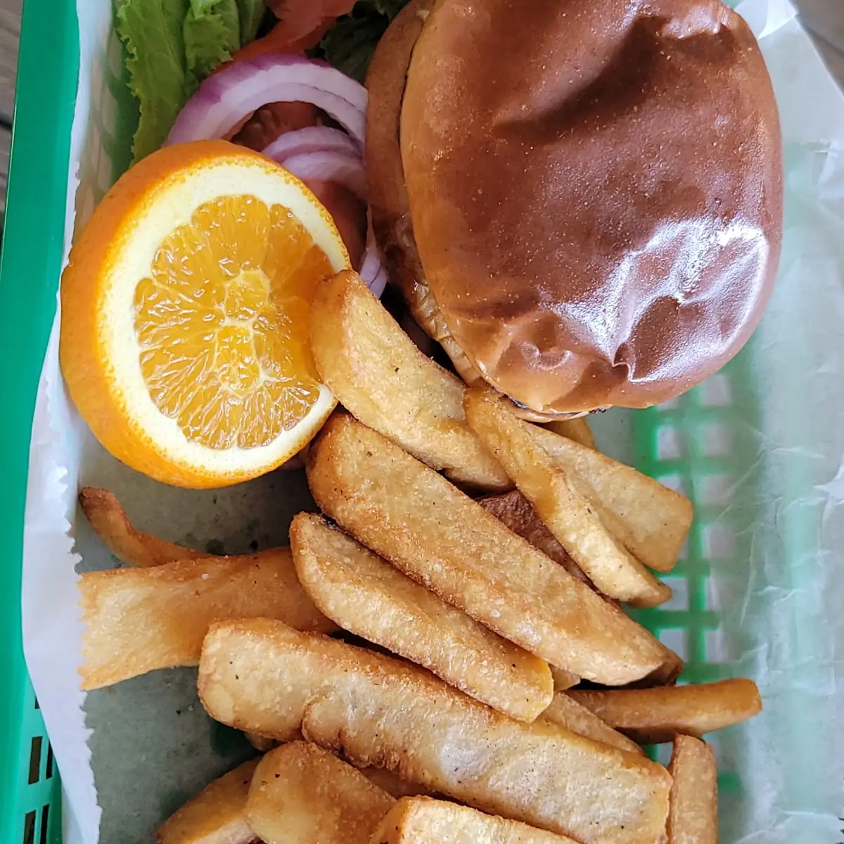 Keywest A1A Burger and Fries