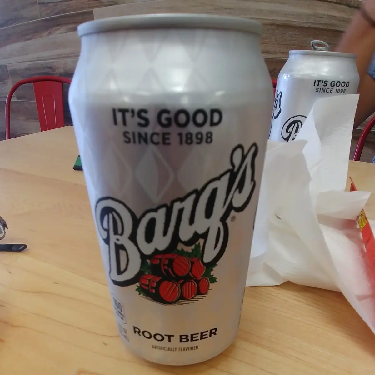 Cold Barq's Root Beer