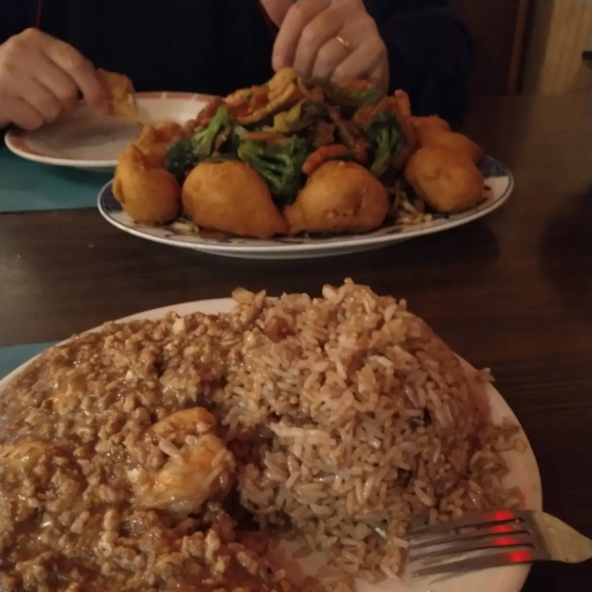 Shrimp w Lobster Sauce