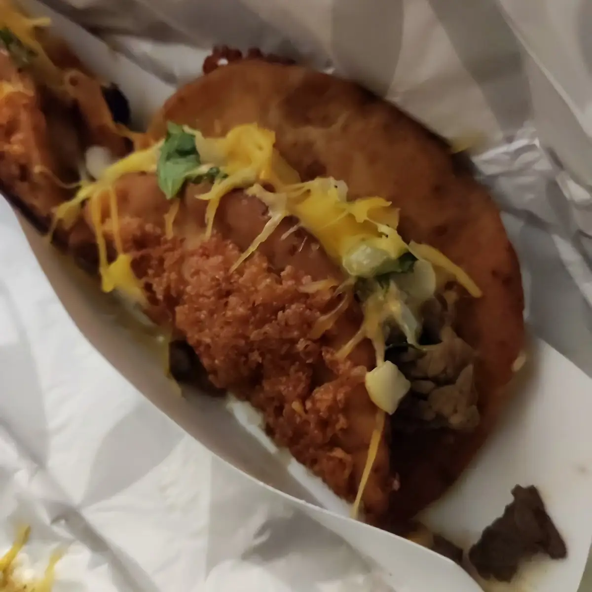 Toasted Cheddar Cheese Chalupa