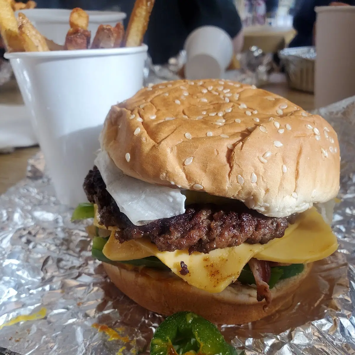 Bacon Double Cheeseburger