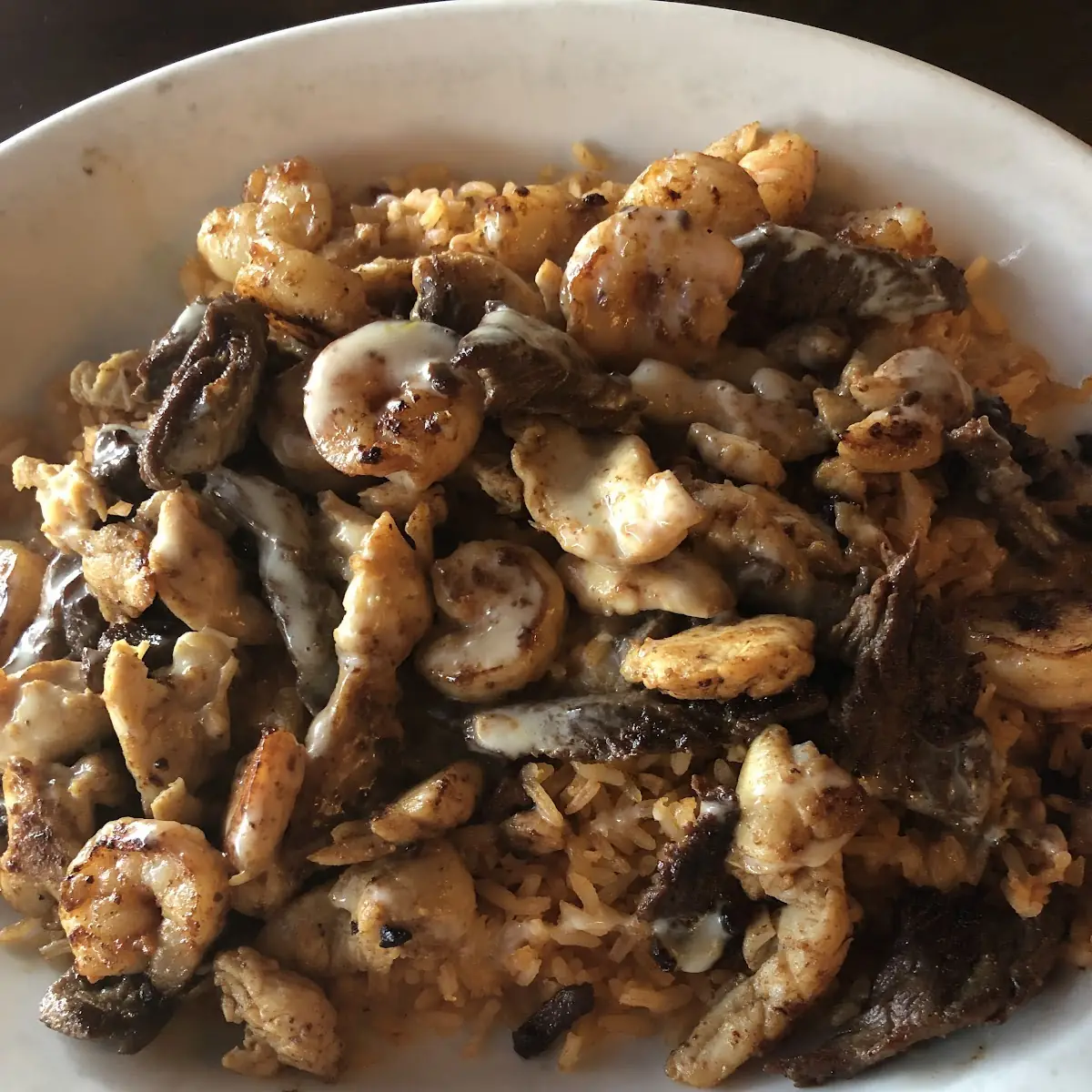 Chicken with Queso Cheese