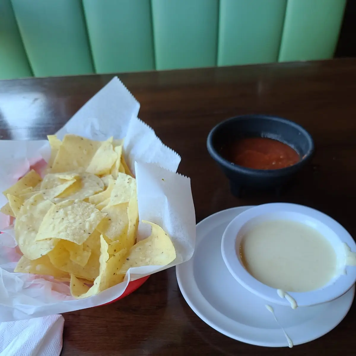 Chips and Queso Dip