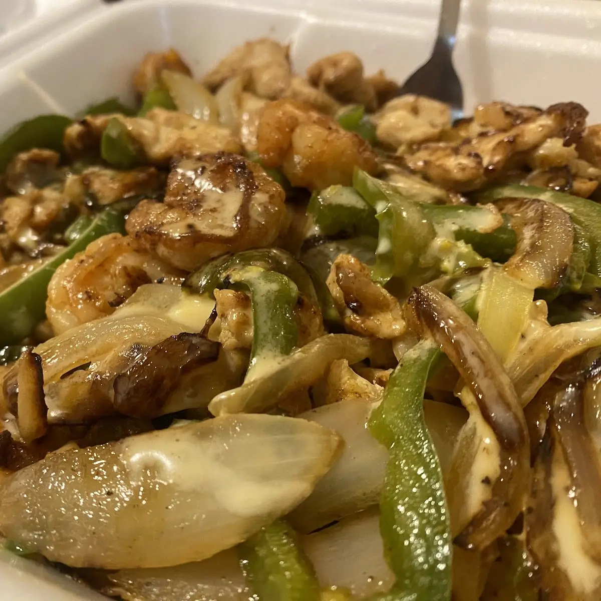 Grill Chicken with Grilled Onions