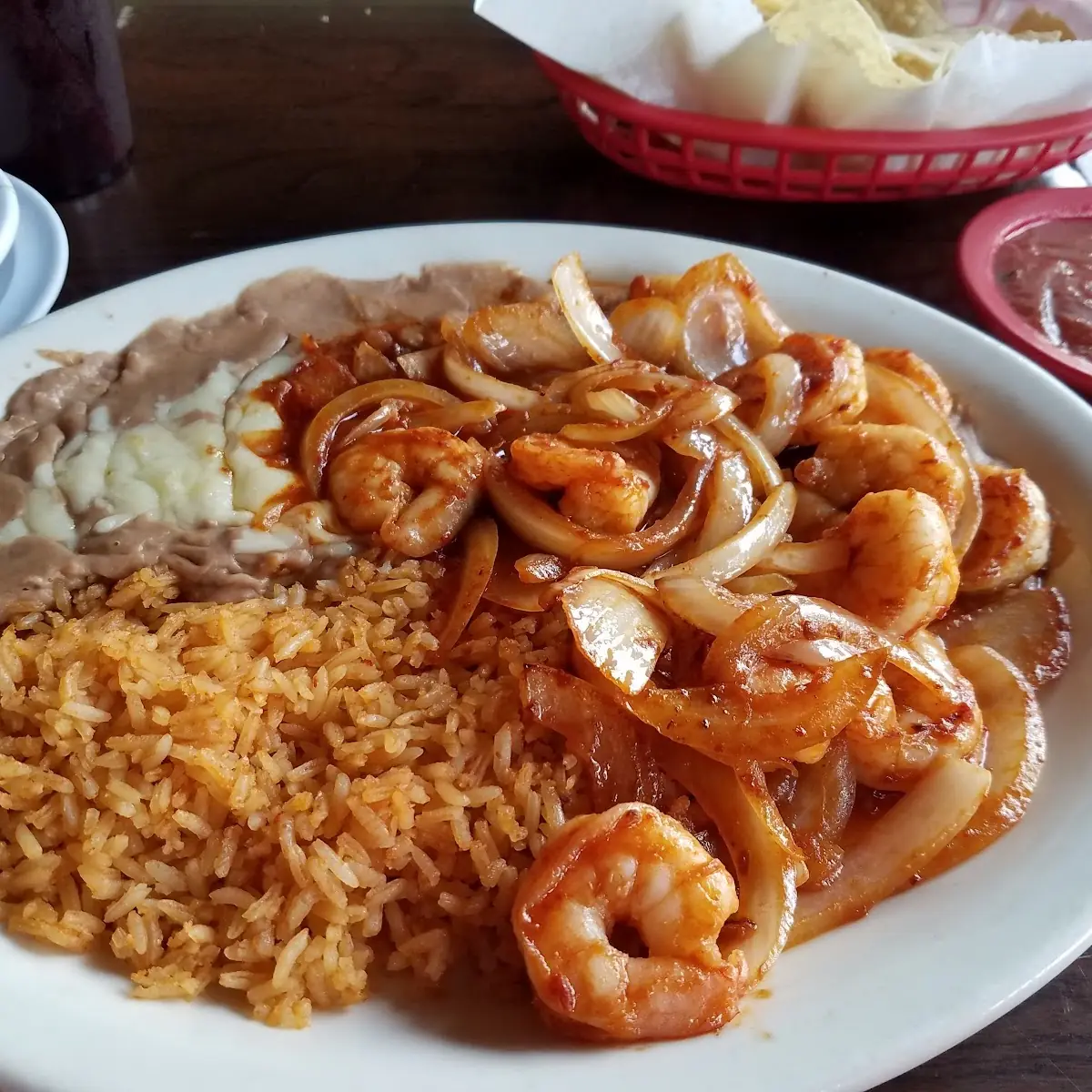 Spanish Rice Refried Beans