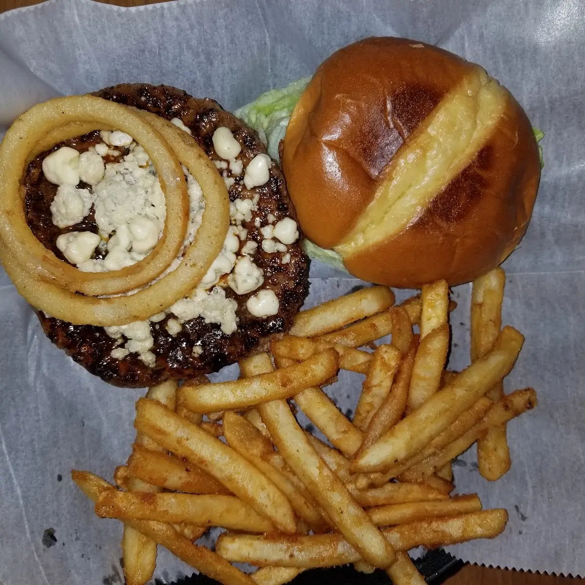 Blue Cheese Burger