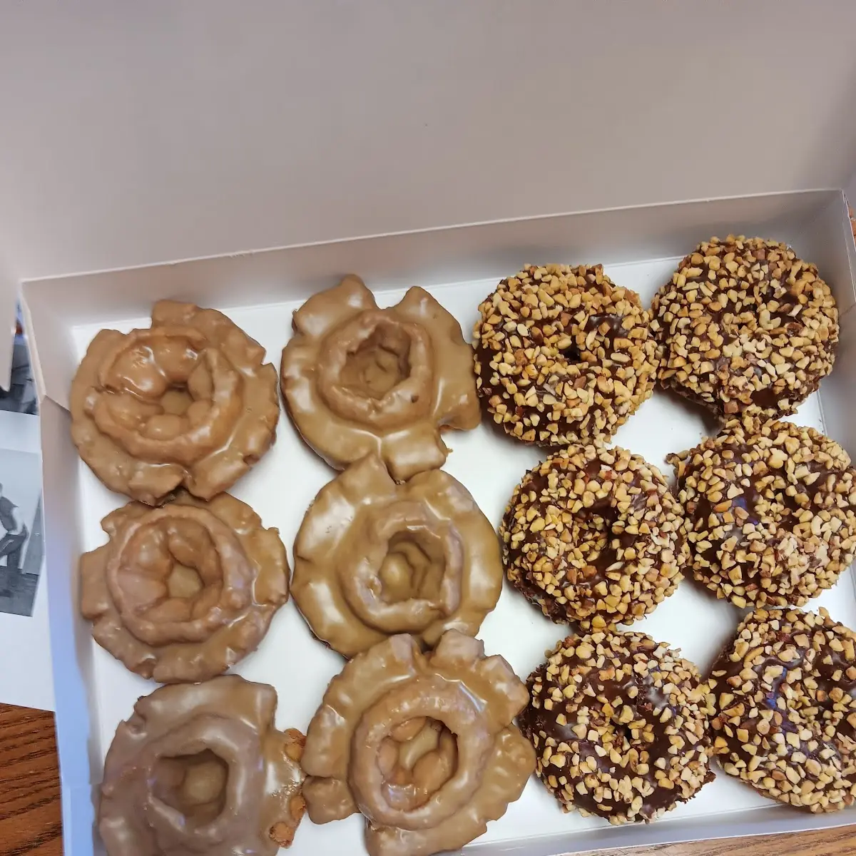 Old Fashioned Caramel Glazed Donut