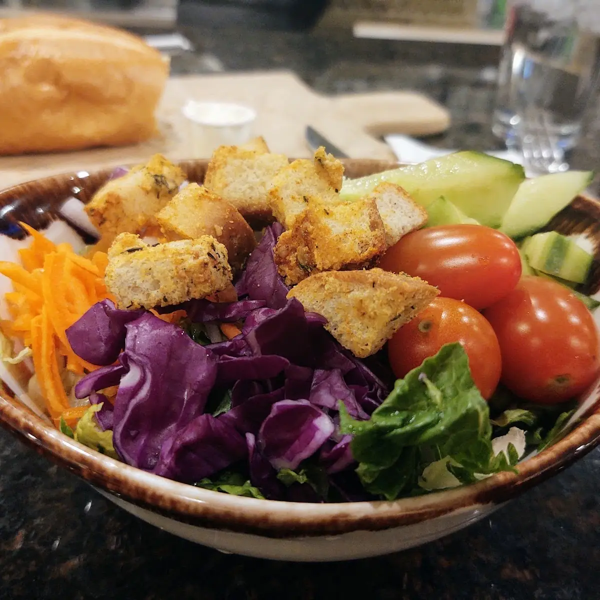 Half Sandwich and Side Salad