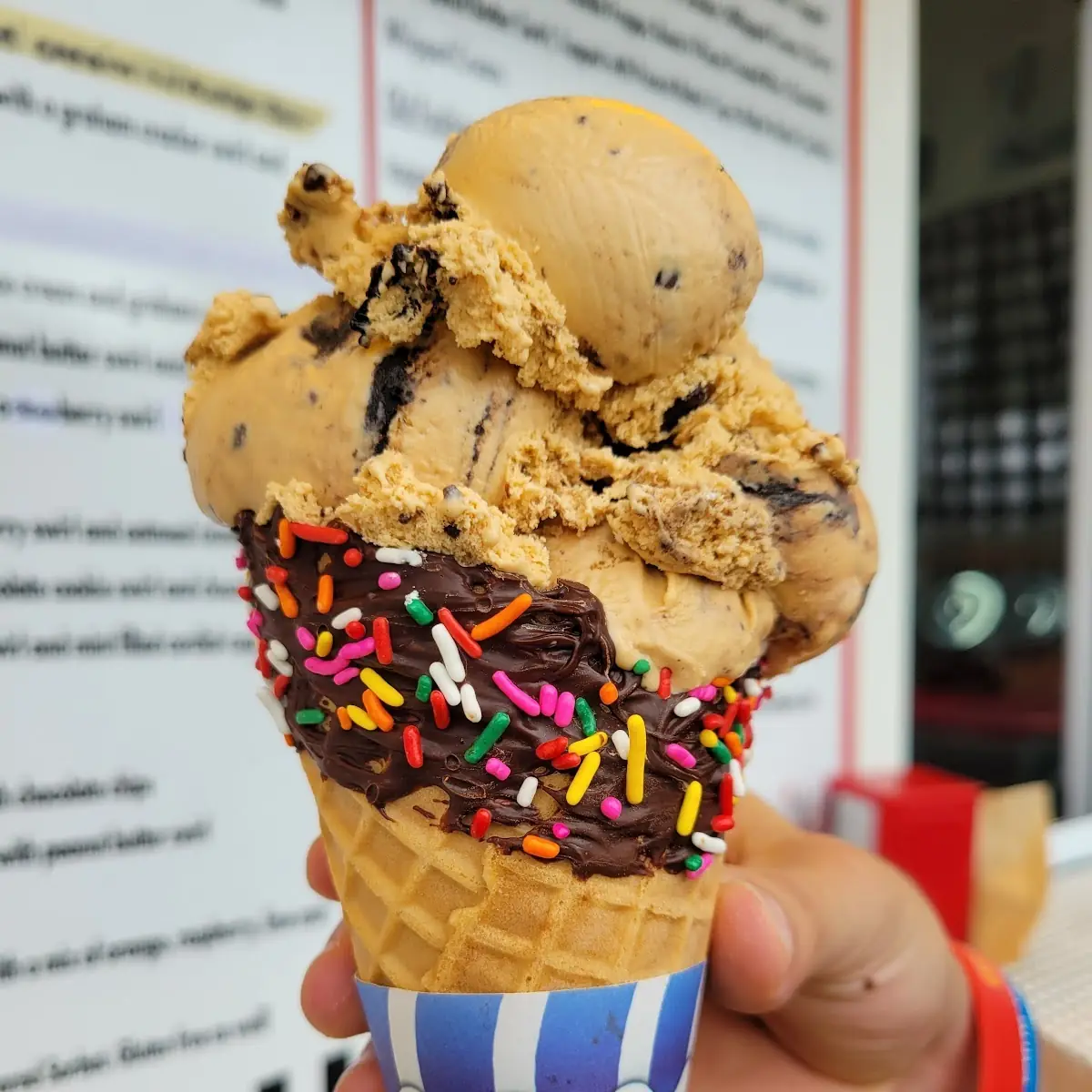 Salted Caramel Gold Ice Cream