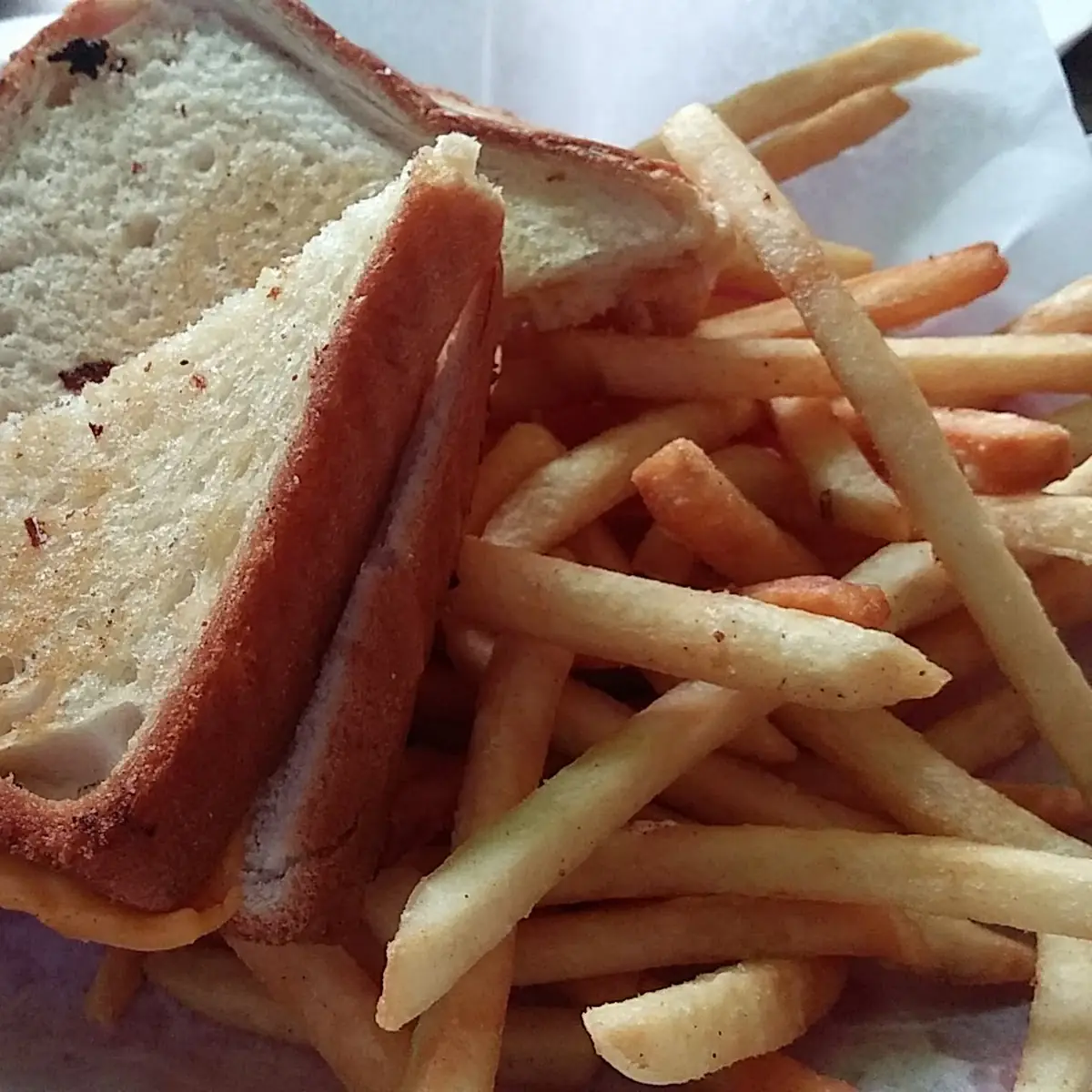 Grilled Cheese Sandwich and Fires