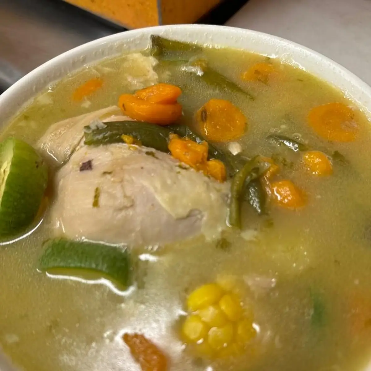 Caldo De Pollo Blanco White Chicken Soup