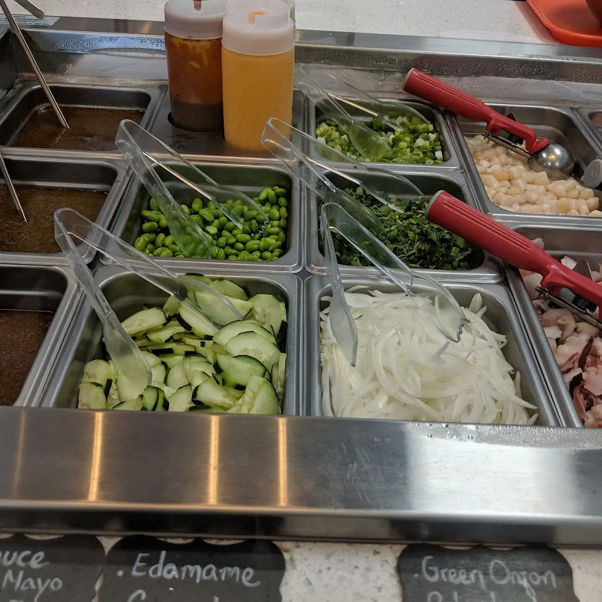 Poke Bowl Fixings