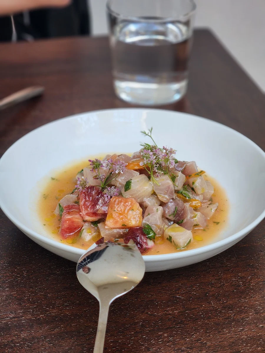 Hamachi Crudo