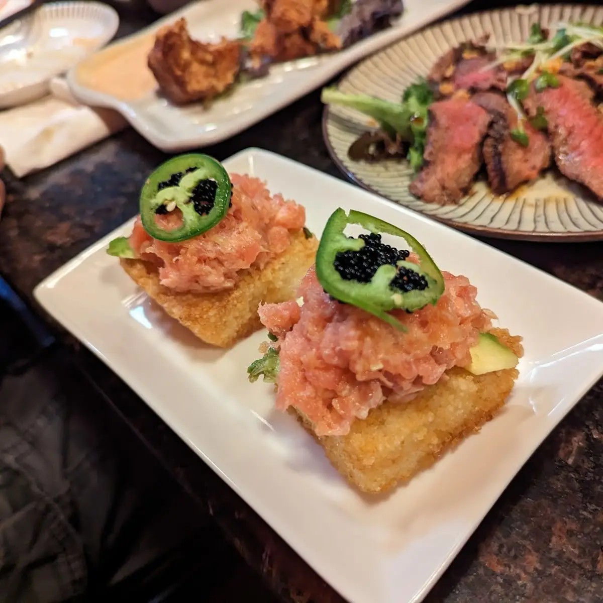 Spicy Tuna on Crispy Rice