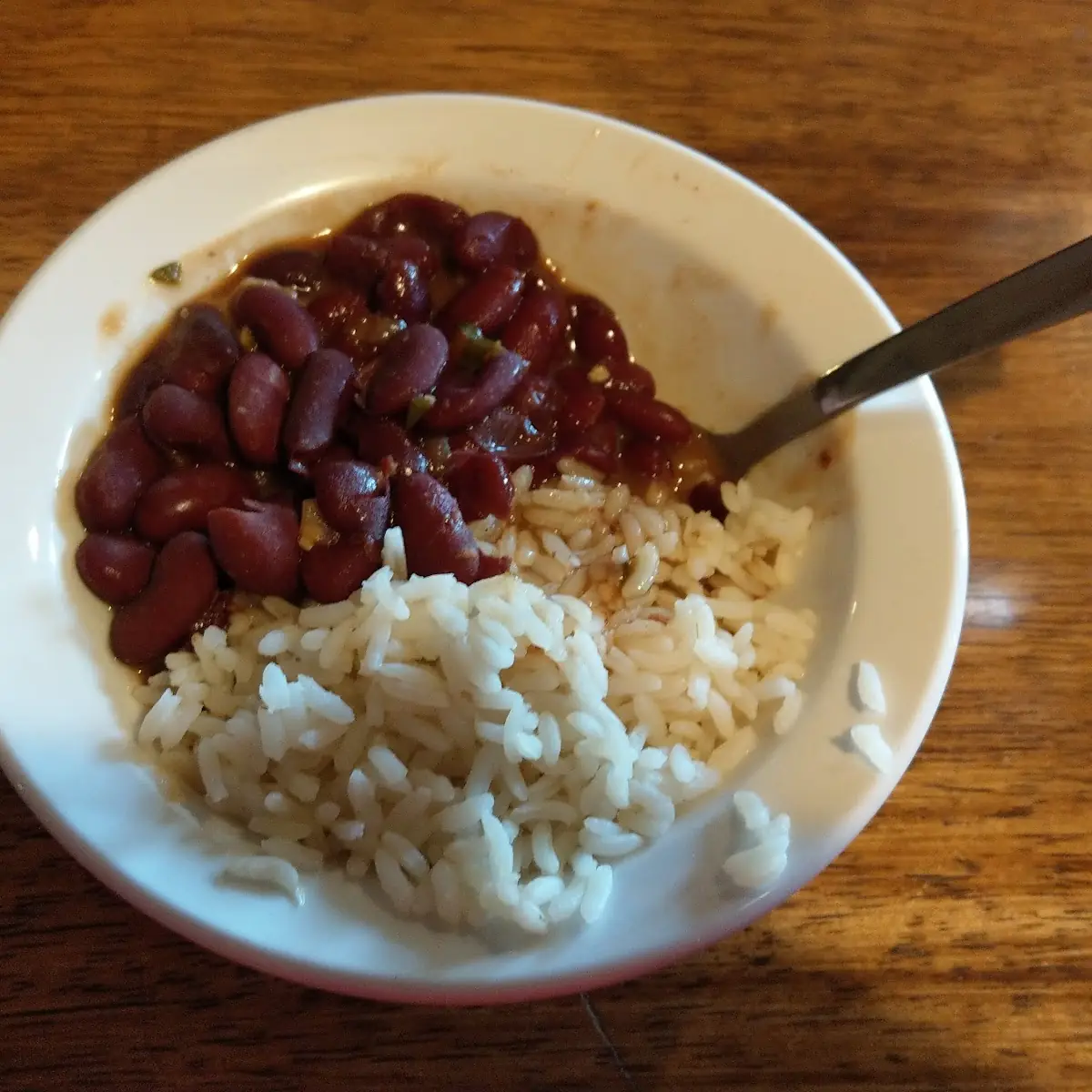 Cajun Cornbread & Red Beans & Rice