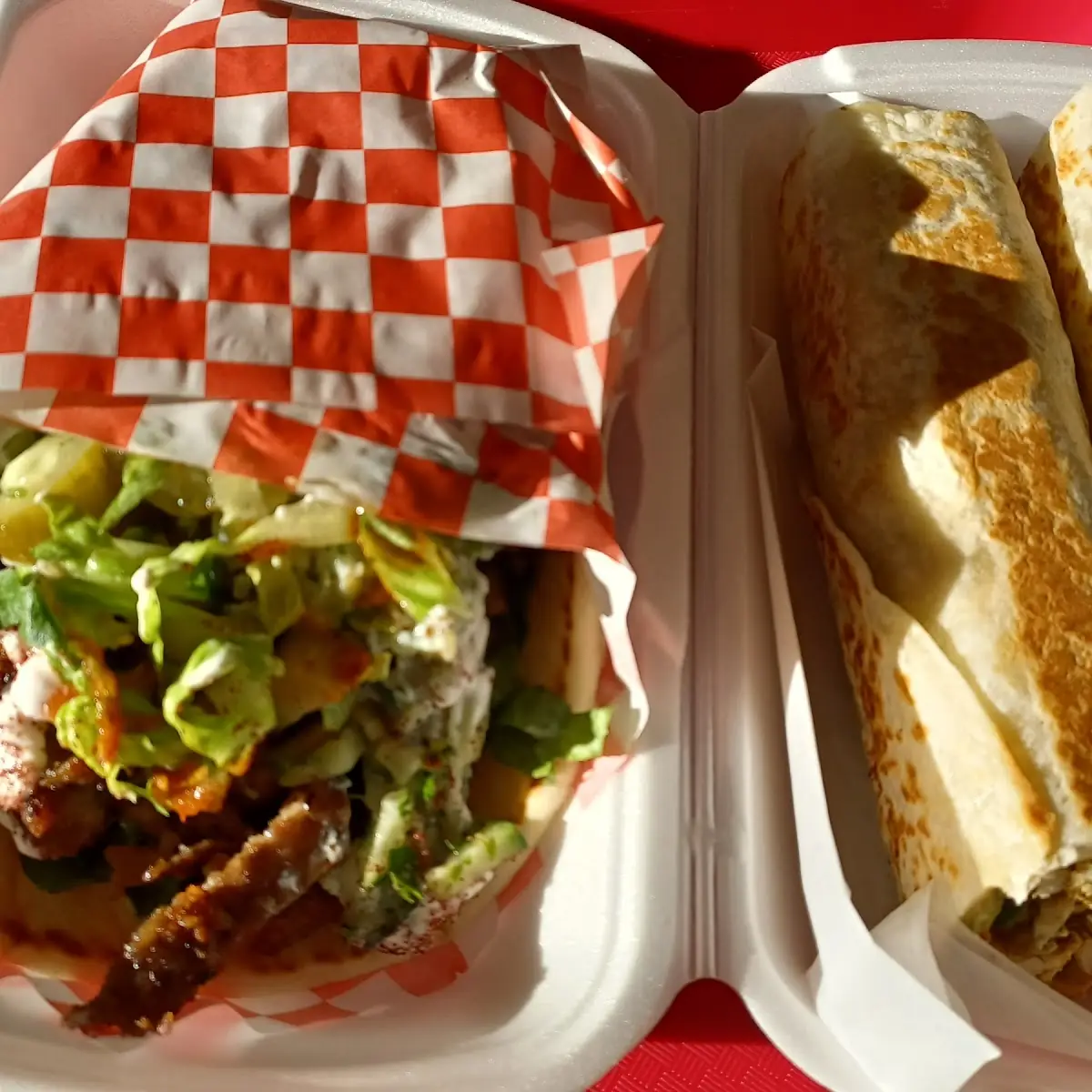 Monte's Super veggie wrap Meal