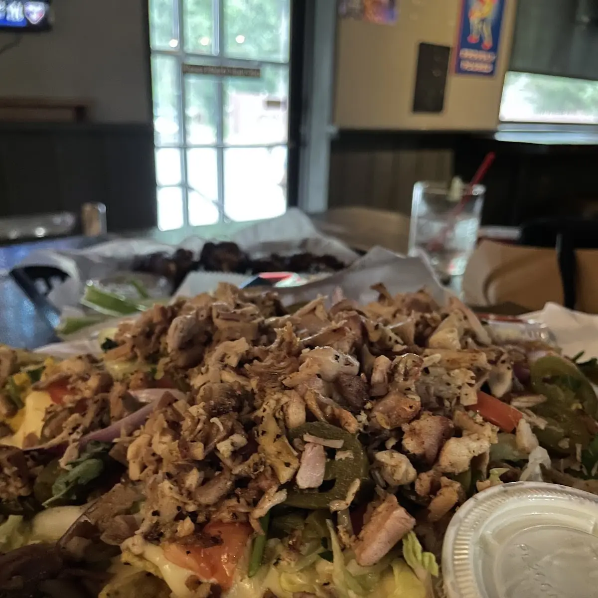 Smoked Chicken Nachos