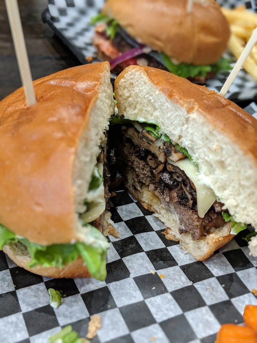Mini Burger and Fries